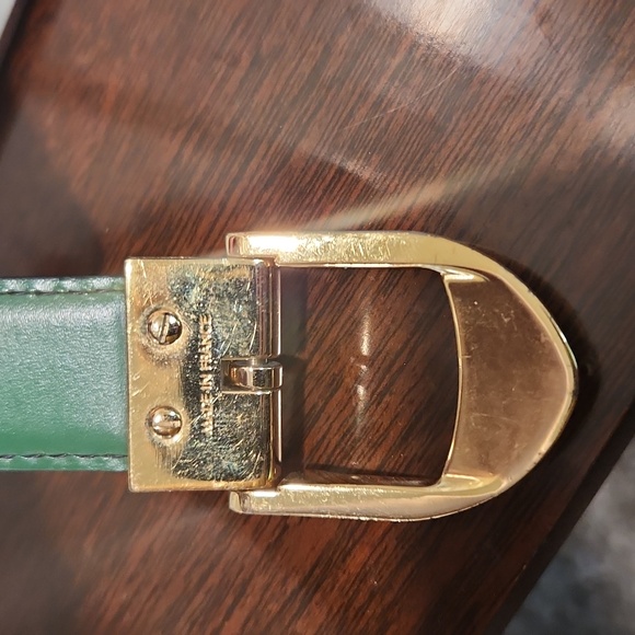 Louis Vuitton Green Epi Leather Belt - Picture 3 of 7